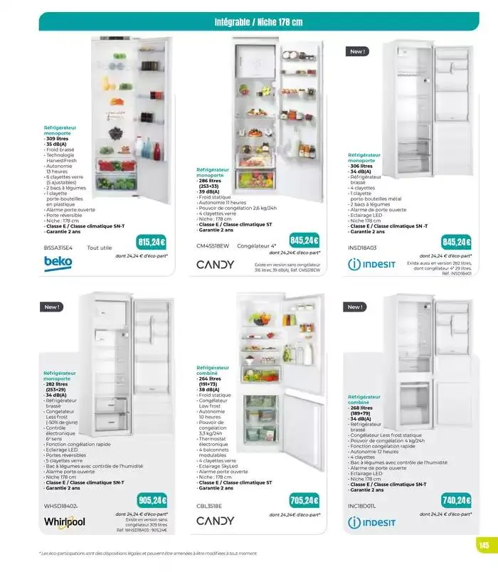 Consultez le menu avant de vous mettre en cuisine. du 7 janvier au 31 décembre 2025 - Catalogue page 145