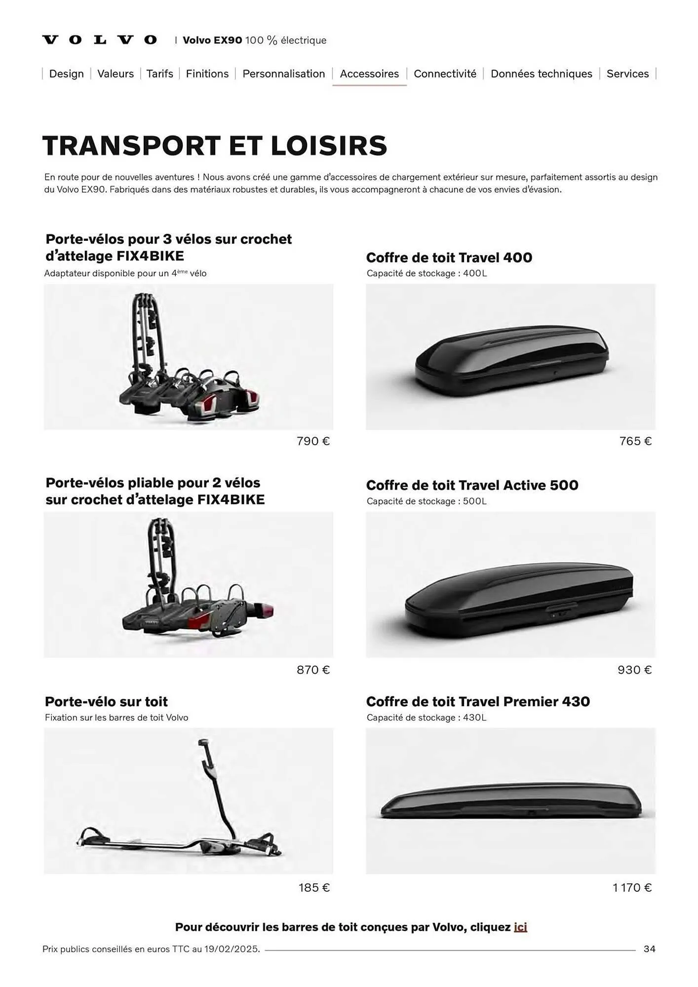 Catalogue VOLVO du 7 janvier au 31 janvier 2027 - Catalogue page 34