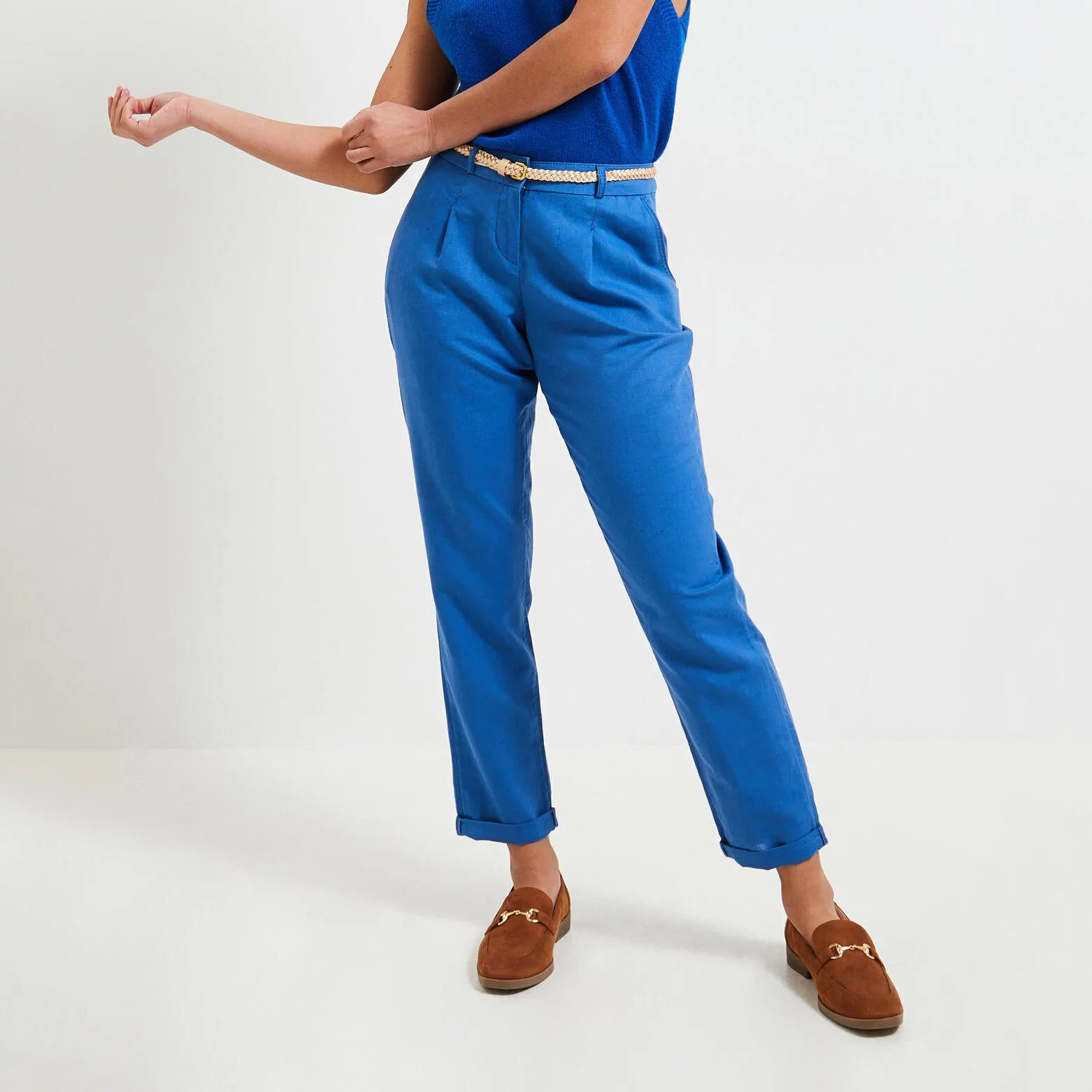 Pantalon chino femme