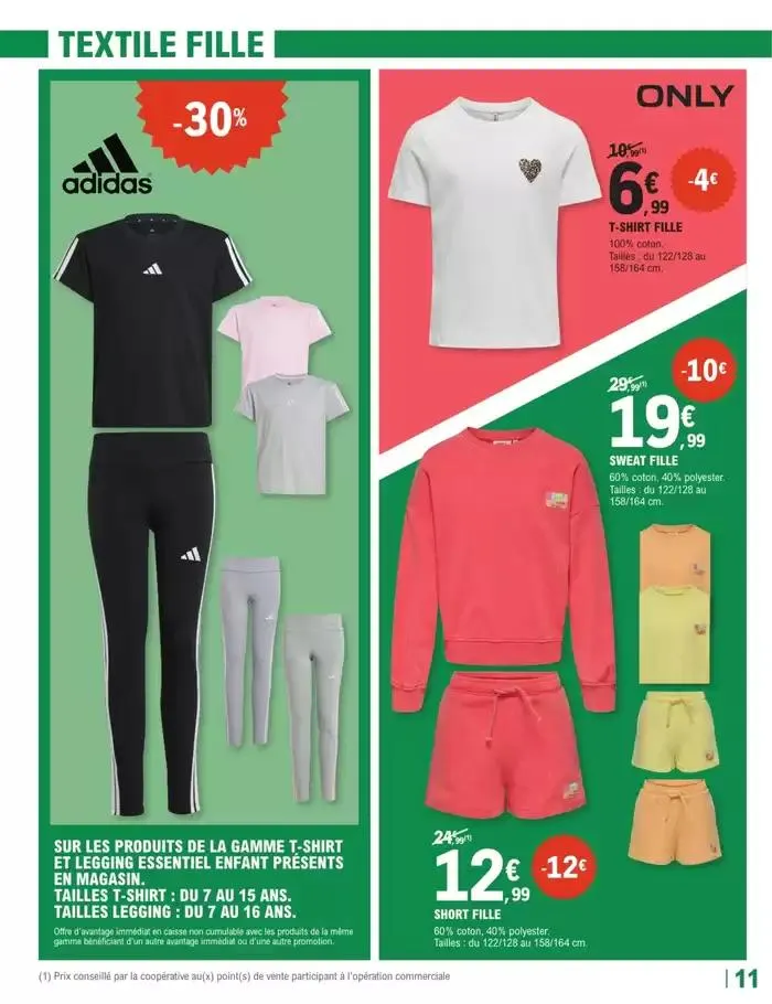 E.Leclerc Sports PRINTEMPS du 25 mars au 12 avril 2025 - Catalogue page 11