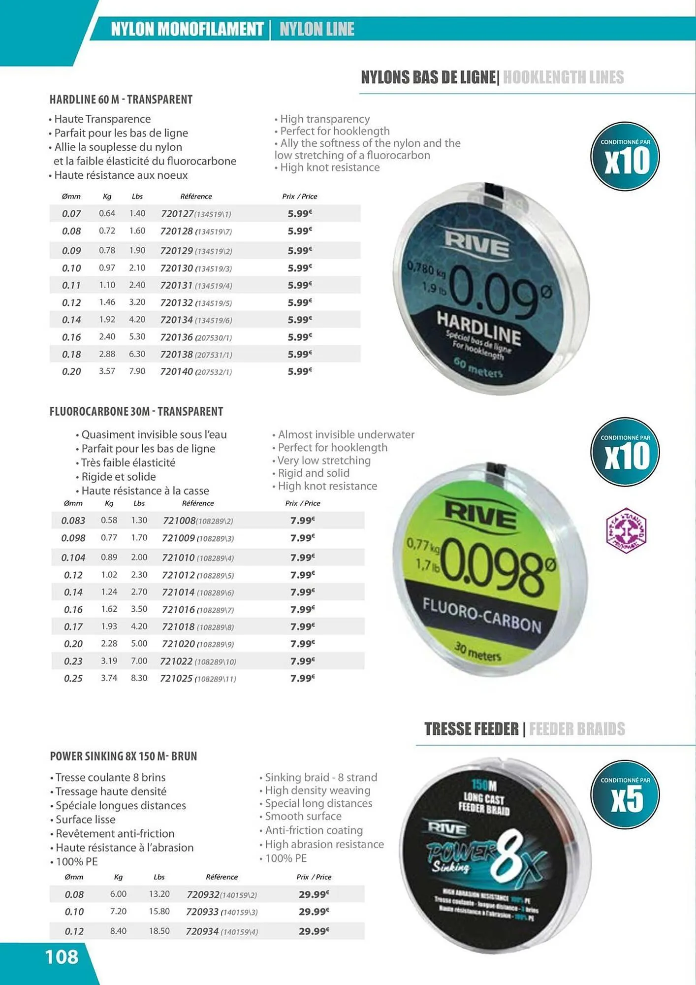 Catalogue Pacific Pêche du 30 septembre au 30 décembre 2025 - Catalogue page 108