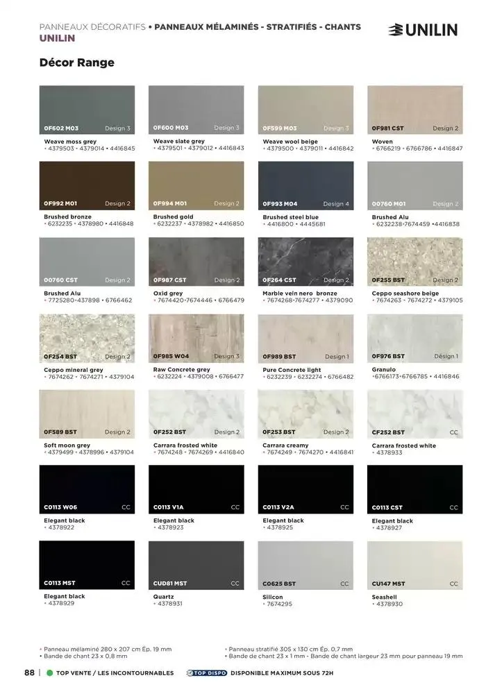 Catalogue 2025 Agenceurs du 25 avril au 31 décembre 2025 - Catalogue page 88