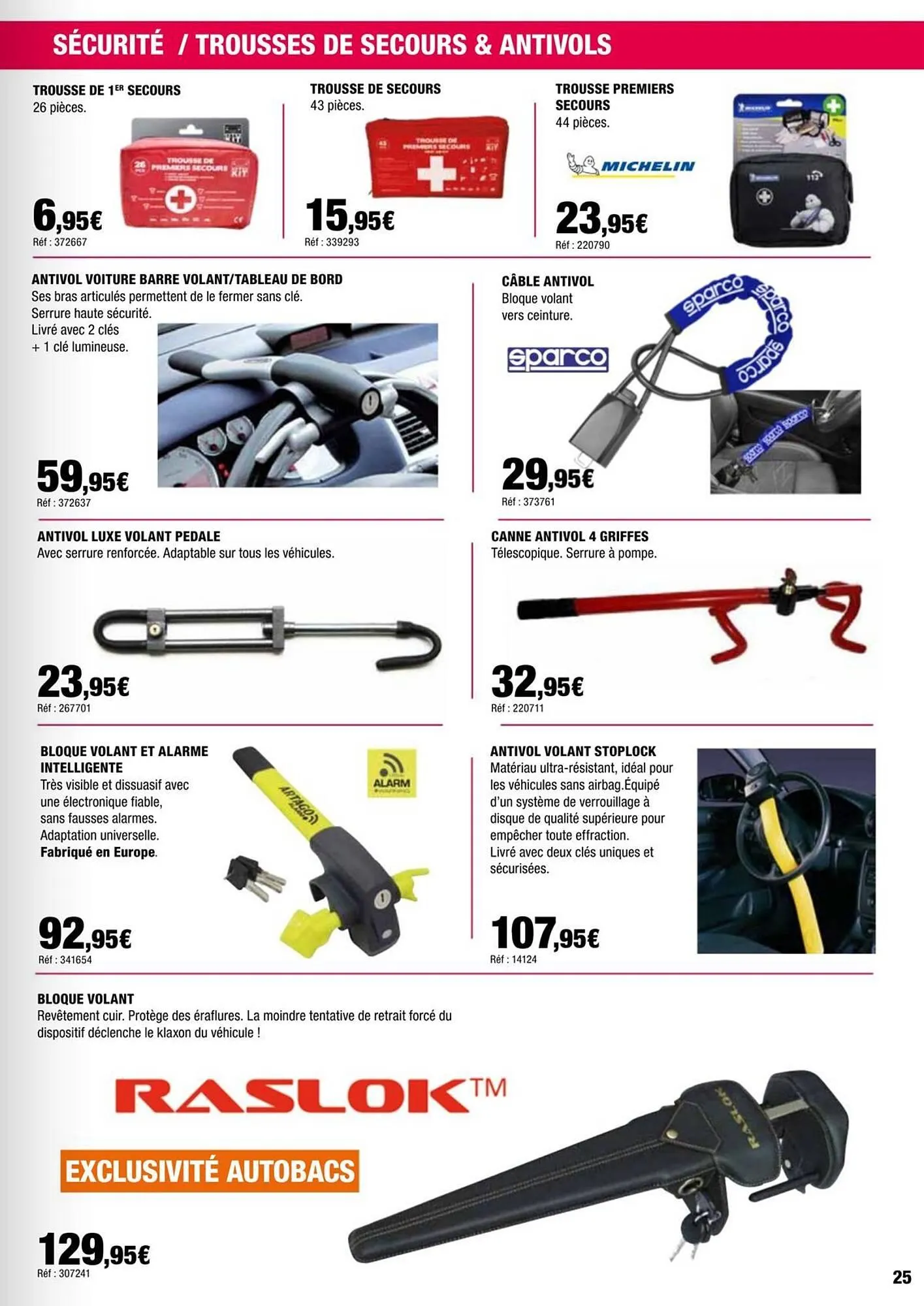 Catalogue Autobacs du 25 avril au 30 juin 2026 - Catalogue page 25