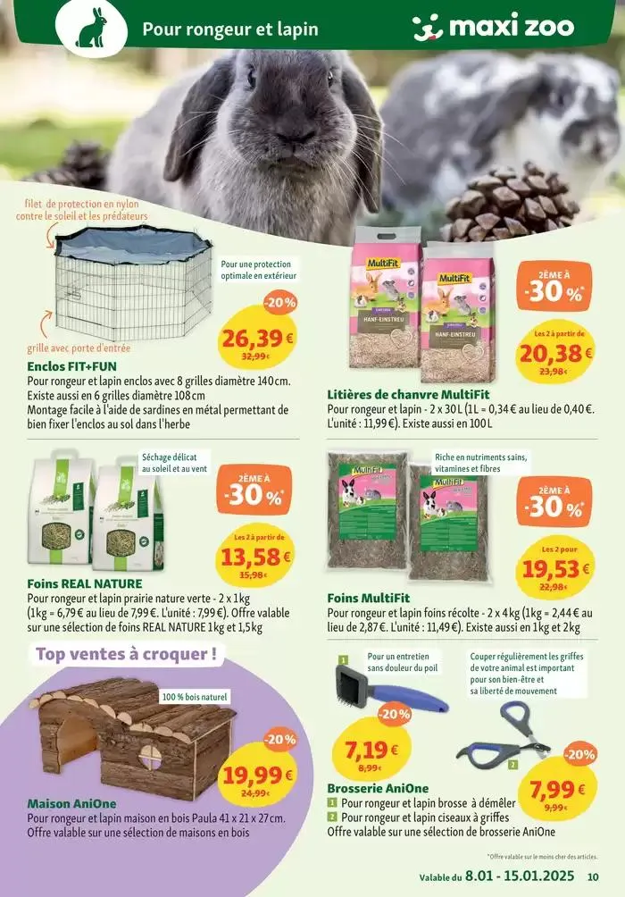 Maxi Promos pour bien débuter l'année du 6 janvier au 15 janvier 2025 - Catalogue page 10