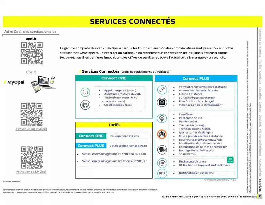 Opel Corsa du 17 janvier au 17 janvier 2026 - Catalogue page 20