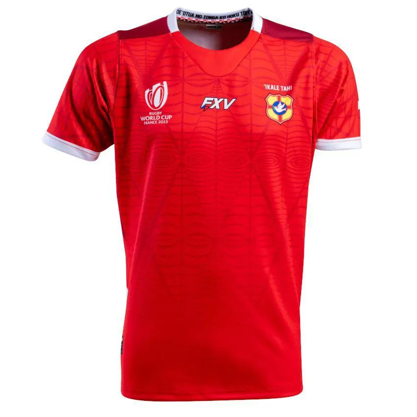 Maillot Rugby Tonga Domicile Enfant Coupe Du Monde Rugby 2023 - Force XV