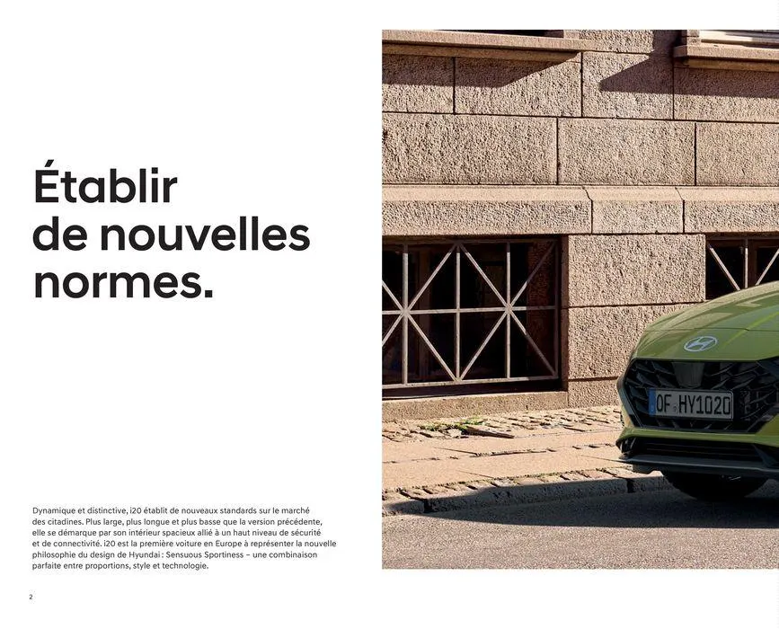 Hyundai Hyundai i20 du 3 septembre au 3 septembre 2025 - Catalogue page 2