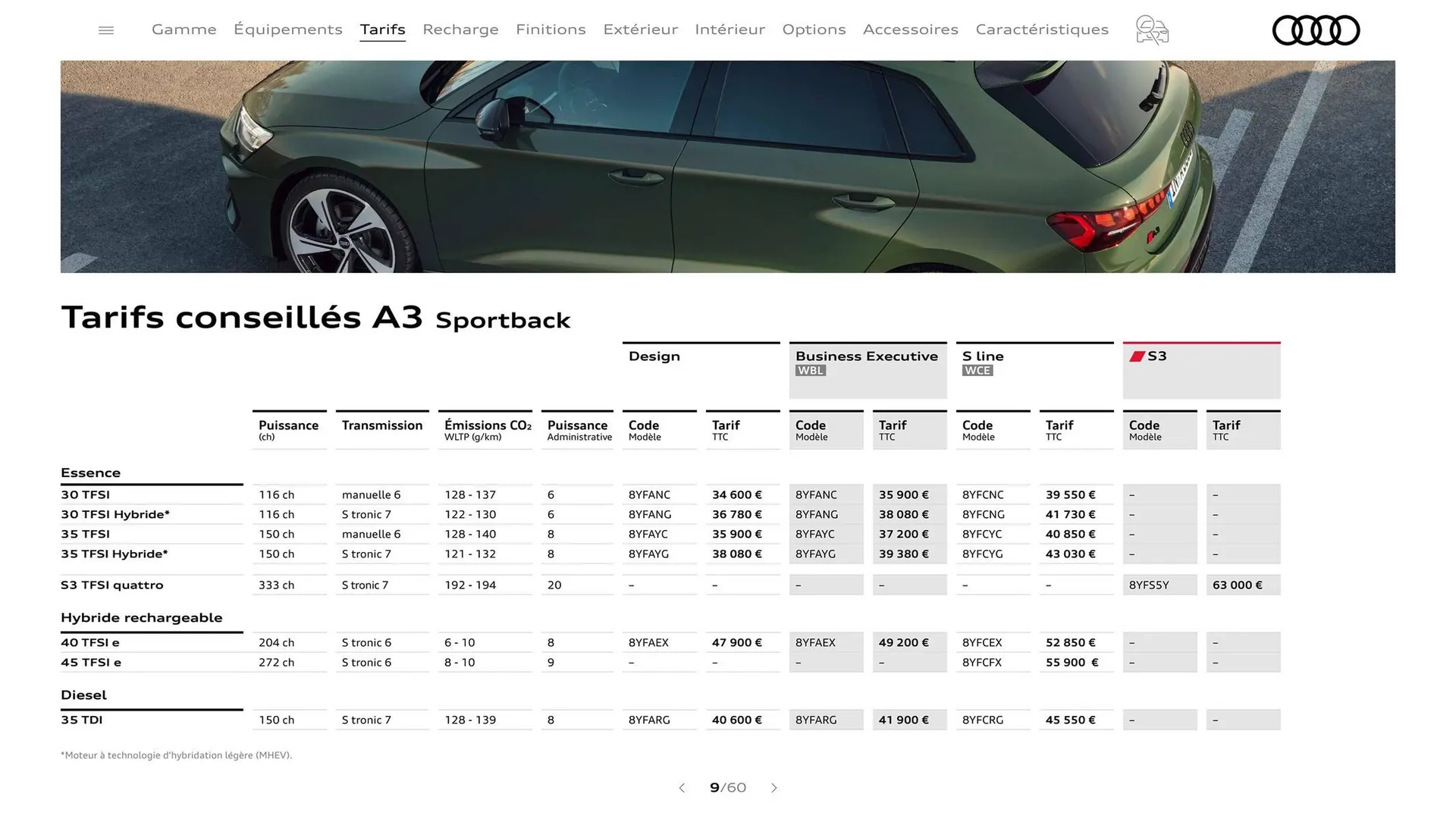 Catalogue Audi du 7 janvier au 31 janvier 2026 - Catalogue page 9