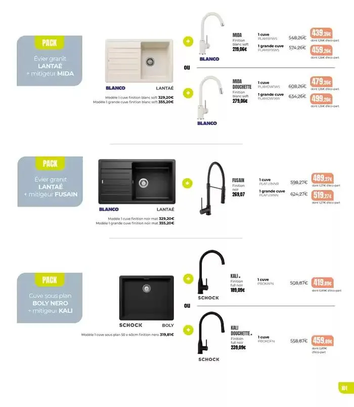 Consultez le menu avant de vous mettre en cuisine. du 7 janvier au 31 décembre 2025 - Catalogue page 101