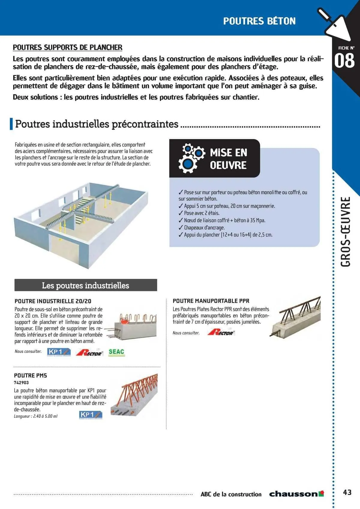 Catalogue Chausson Matériaux du 2 mai au 31 décembre 2025 - Catalogue page 37