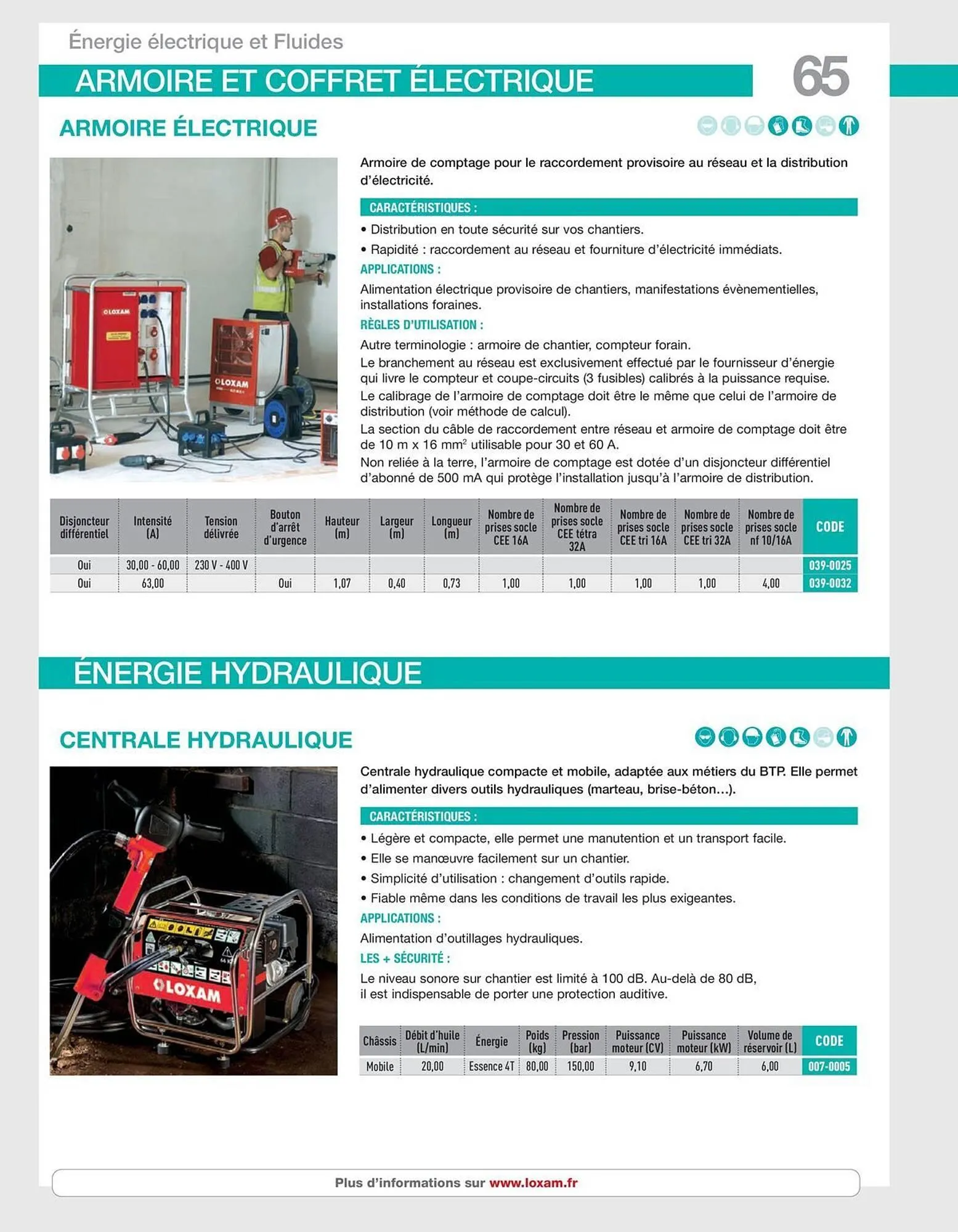 Catalogue Loxam du 10 avril au 31 décembre 2025 - Catalogue page 67