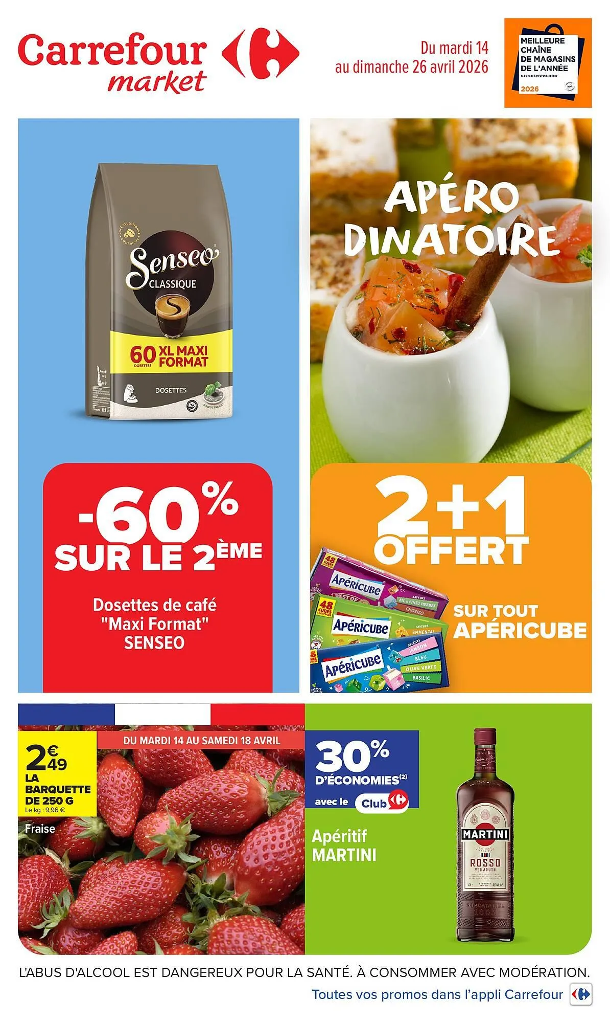 Catalogue Carrefour Market du 14 avril au 26 avril 2026 - Catalogue page 1