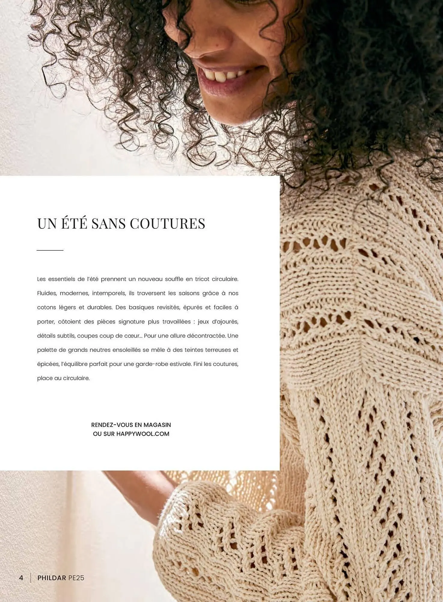 Catalogue Phildar du 30 avril au 31 octobre 2025 - Catalogue page 4