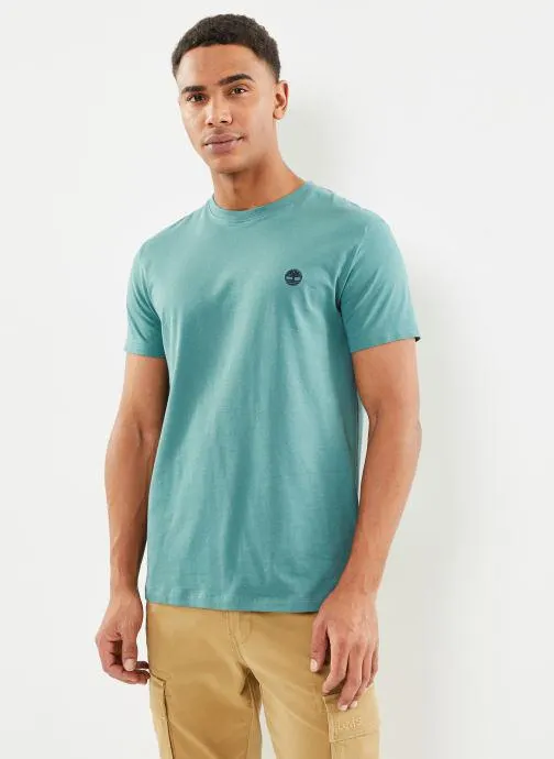 SS Dunstan River Jersey Crew Tee Slim - Vert