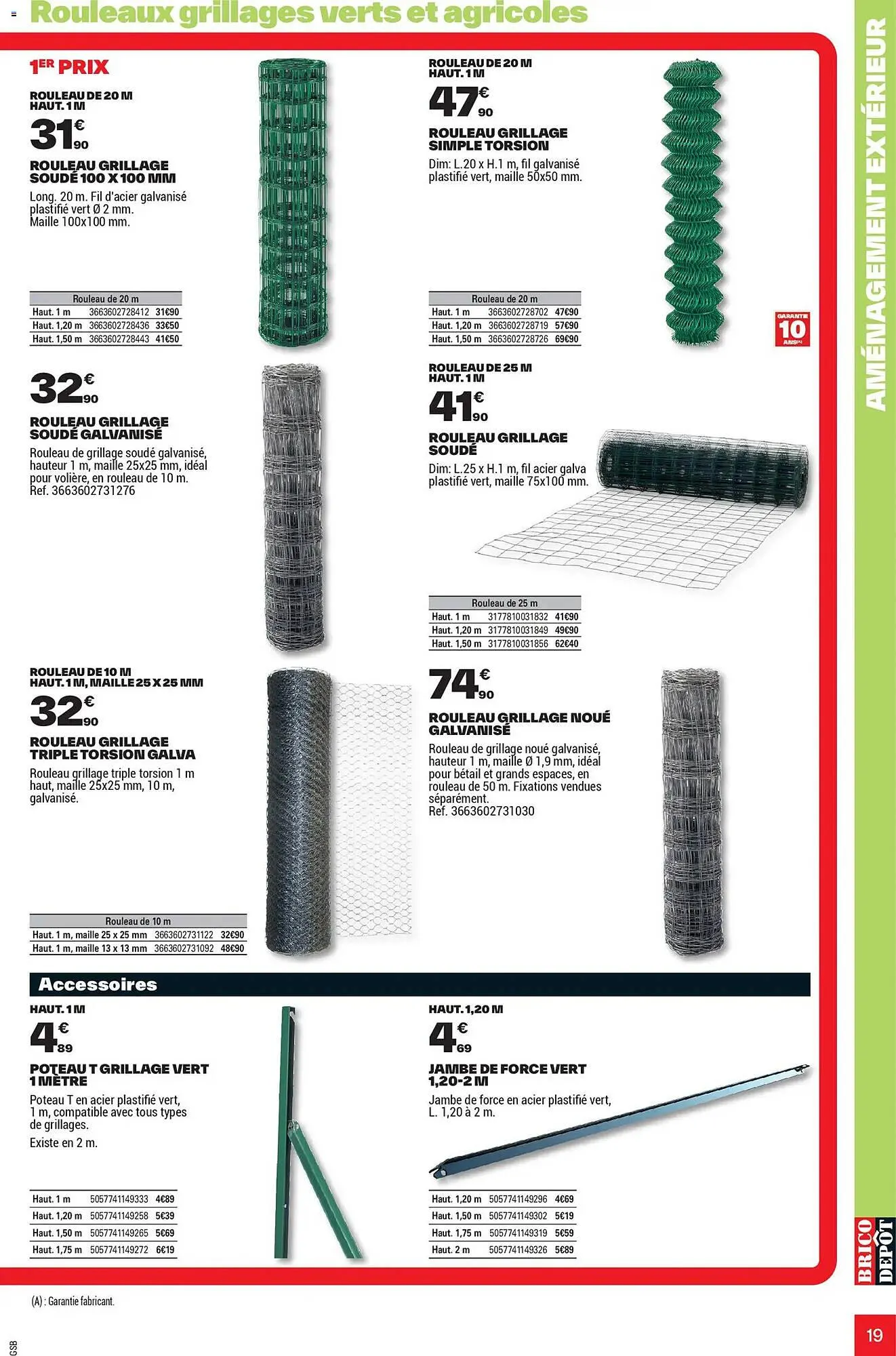 Catalogue Brico Dépôt du 25 mars au 12 juin 2026 - Catalogue page 19