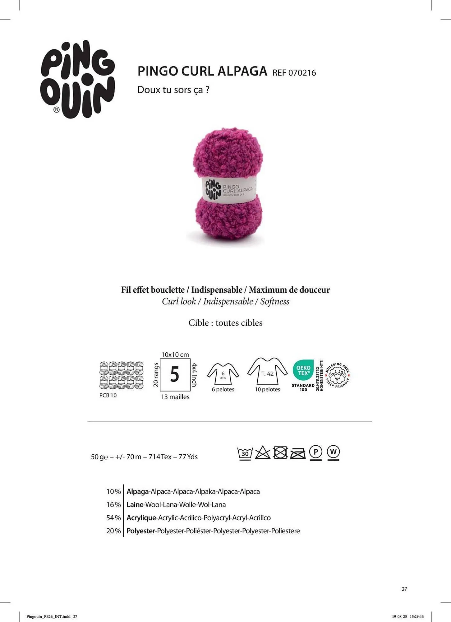 Catalogue Phildar du 2 mars au 31 août 2026 - Catalogue page 29