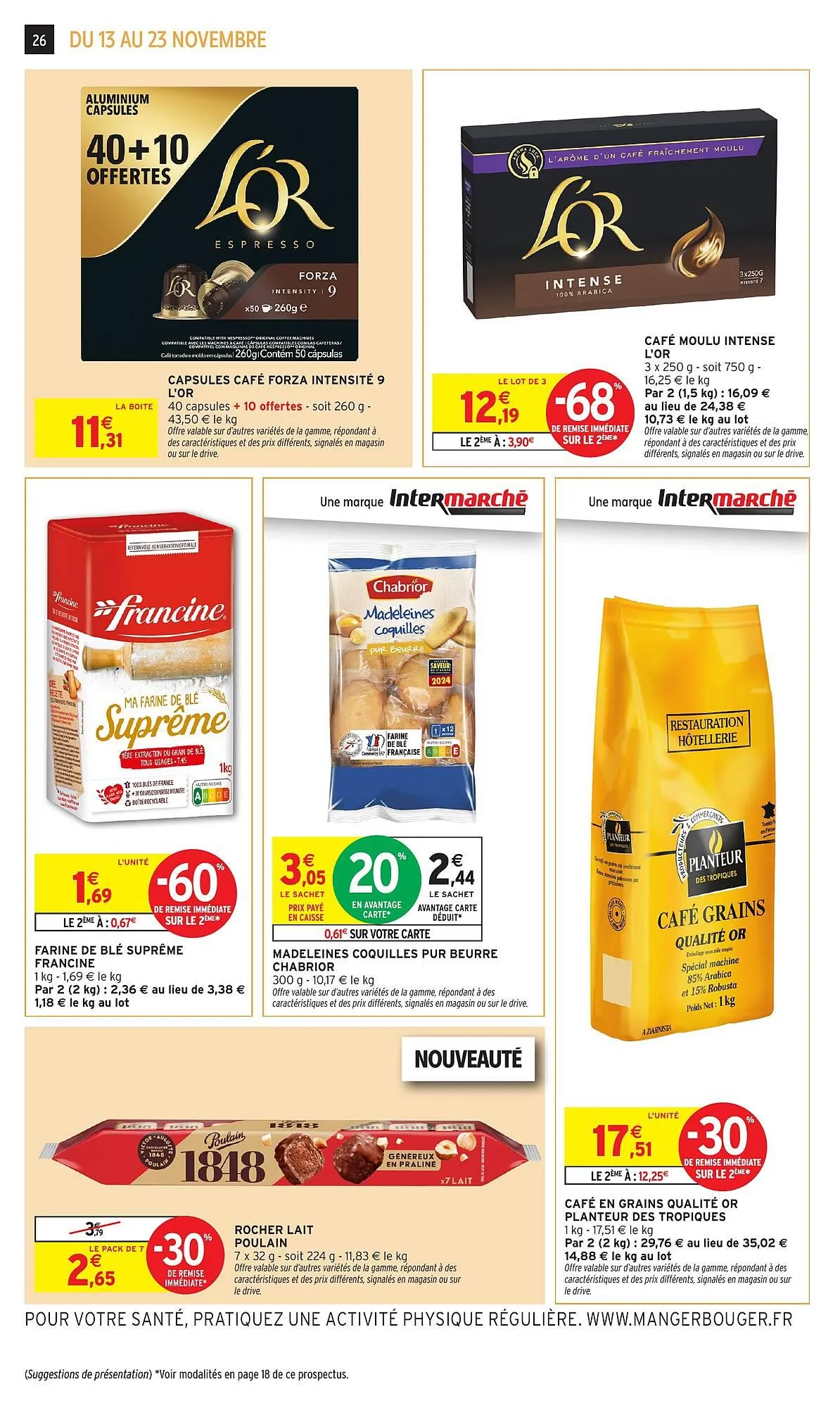 Catalogue Intermarché du 13 novembre au 23 novembre 2025 - Catalogue page 26