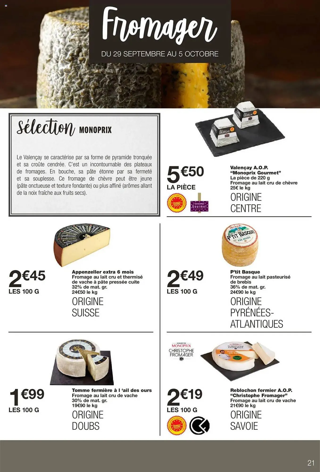 Catalogue Monoprix du 23 septembre au 5 octobre 2025 - Catalogue page 21
