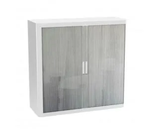 Armoire basse à rideaux Easy Office - PAPERFLOW - 1m - Peinture