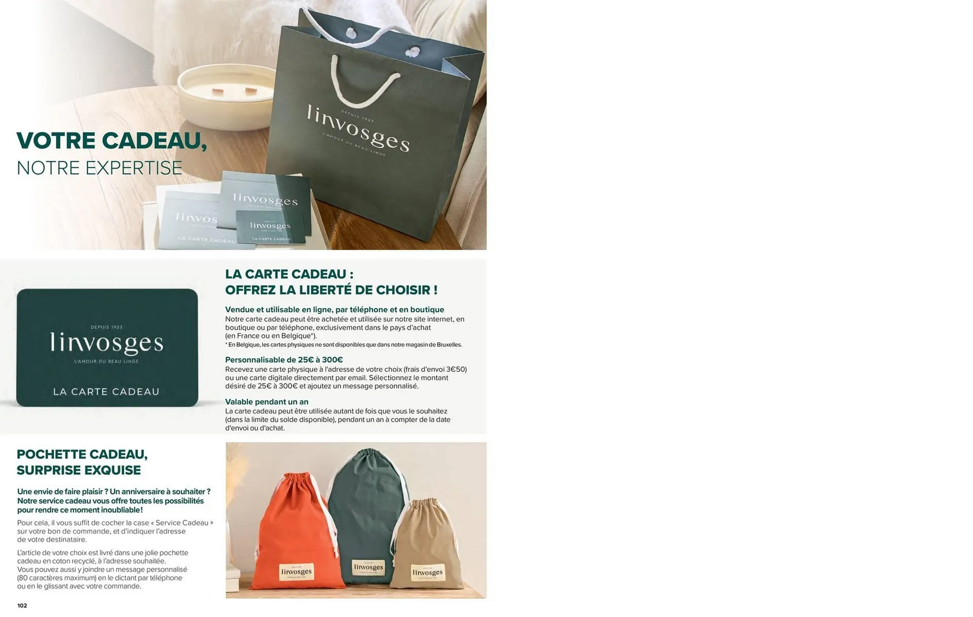Catalogue Linvosges du 1 juin au 31 août 2026 - Catalogue page 102