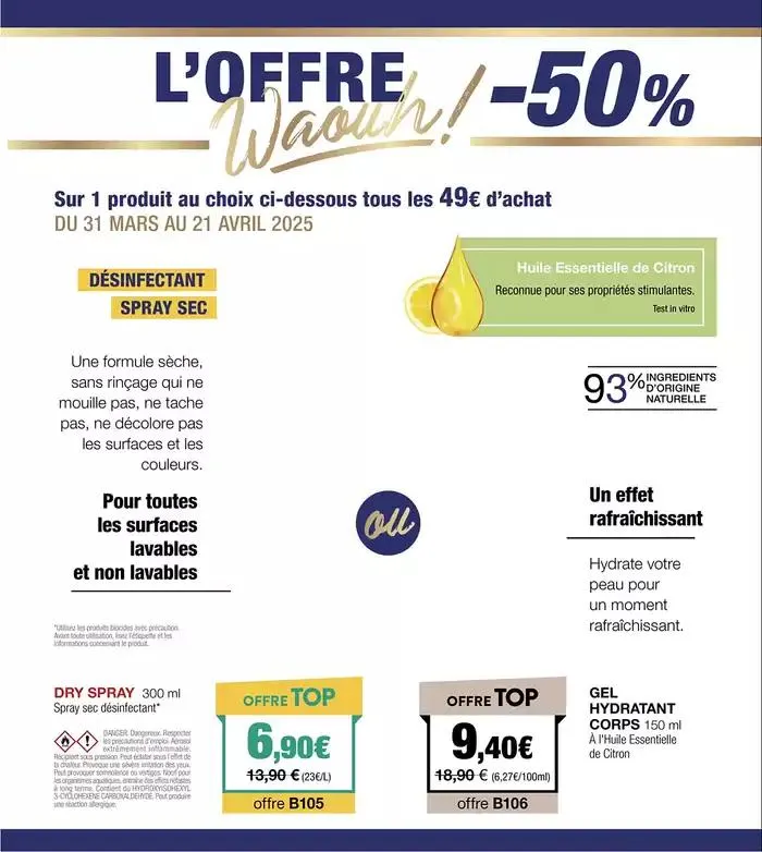 Catalogue Promotionnel du 31 mars au 21 avril 2025 - Catalogue page 3