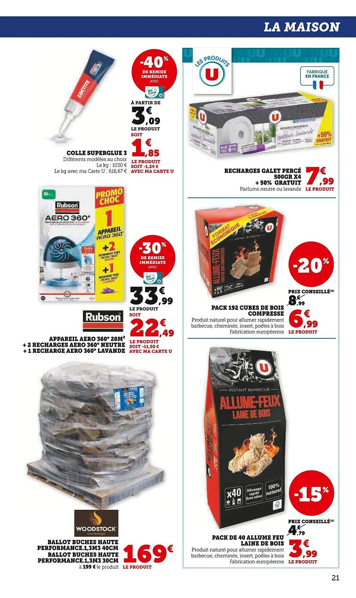 Catalogue Super U du 7 octobre au 19 octobre 2025 - Catalogue page 21
