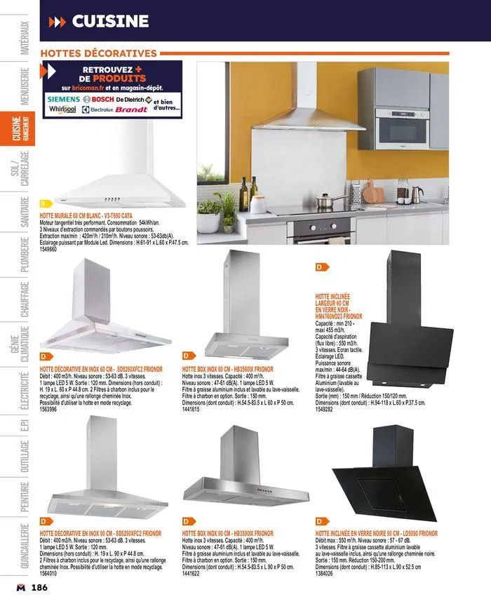 Guide produits 2024 du 15 mars au 31 décembre 2024 - Catalogue page 186