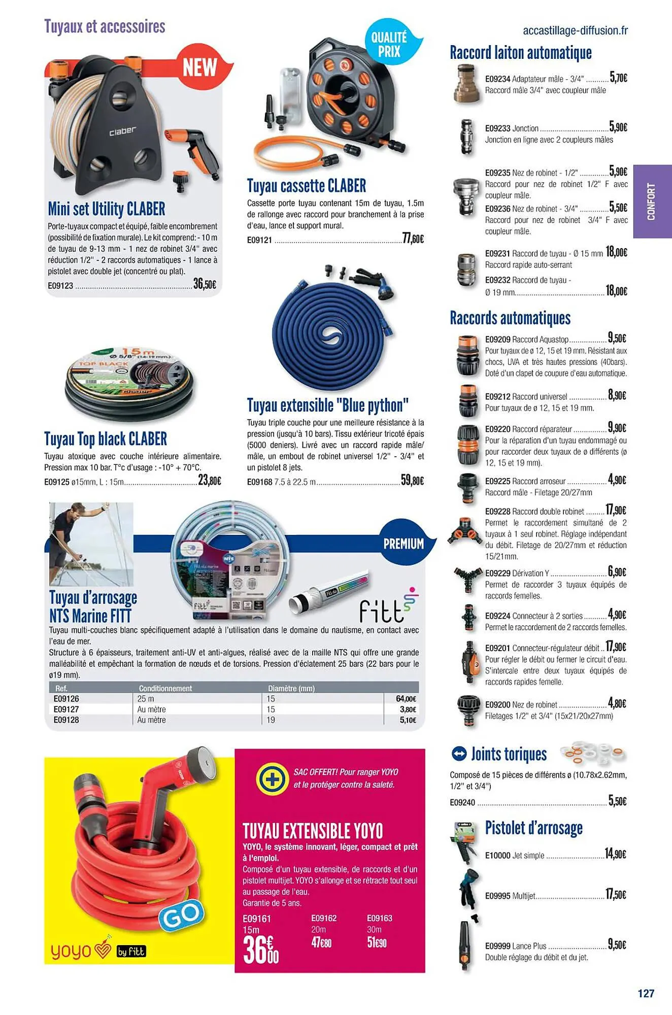Catalogue Accastillage Diffusion du 1 mars au 31 décembre 2023 - Catalogue page 129