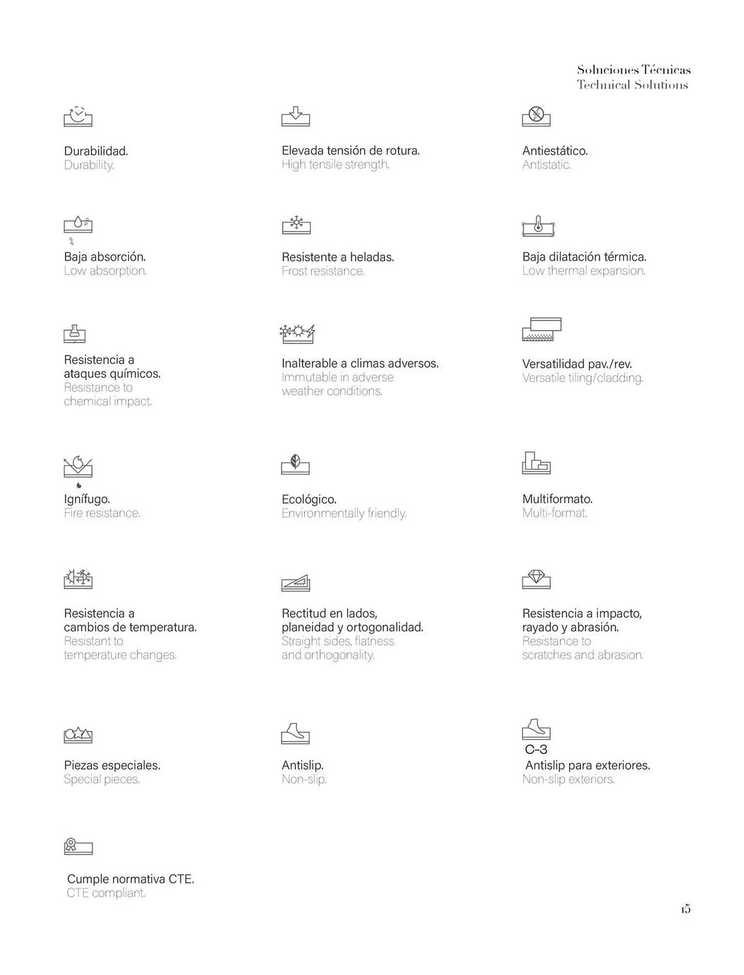 Catalogue Porcelanosa du 18 septembre au 31 décembre 2025 - Catalogue page 15