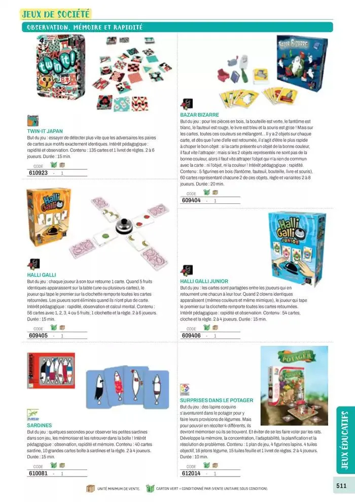 Nos Catalogues Thématiques du 1 janvier au 31 décembre 2025 - Catalogue page 513