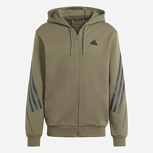 Sweatshirt zippé à capuche homme