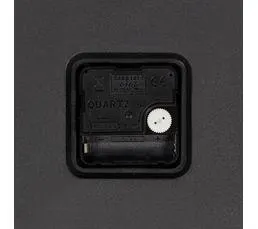 Horloge aluminium Ø 30 cm BECKY Noir