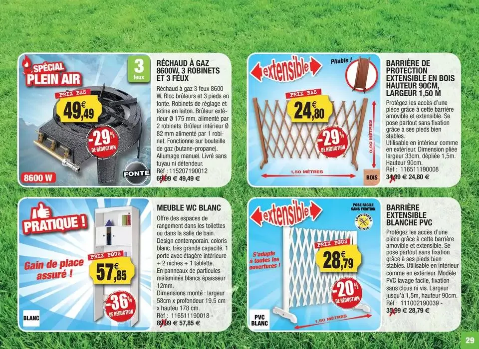 Arrivages de printemps du 6 février au 31 mai 2025 - Catalogue page 29