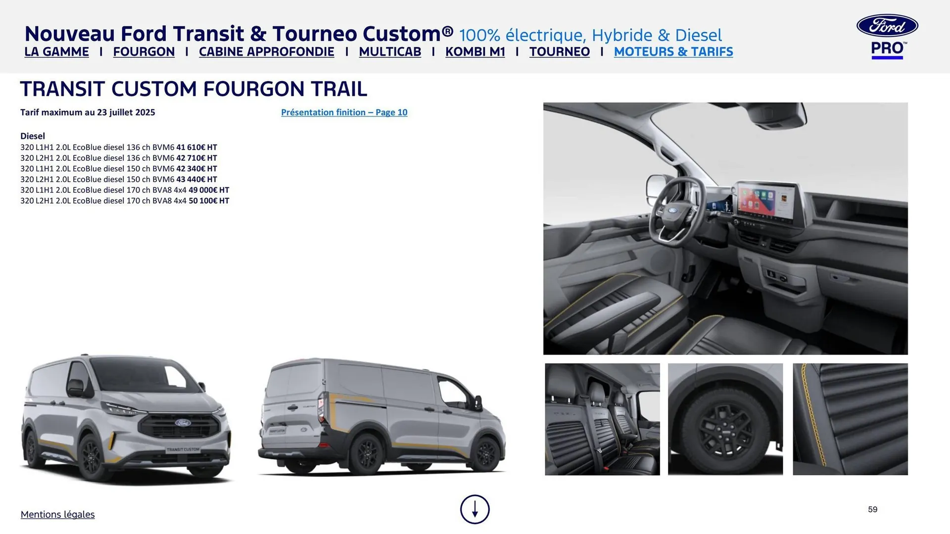 Catalogue Ford du 8 août au 8 août 2026 - Catalogue page 59