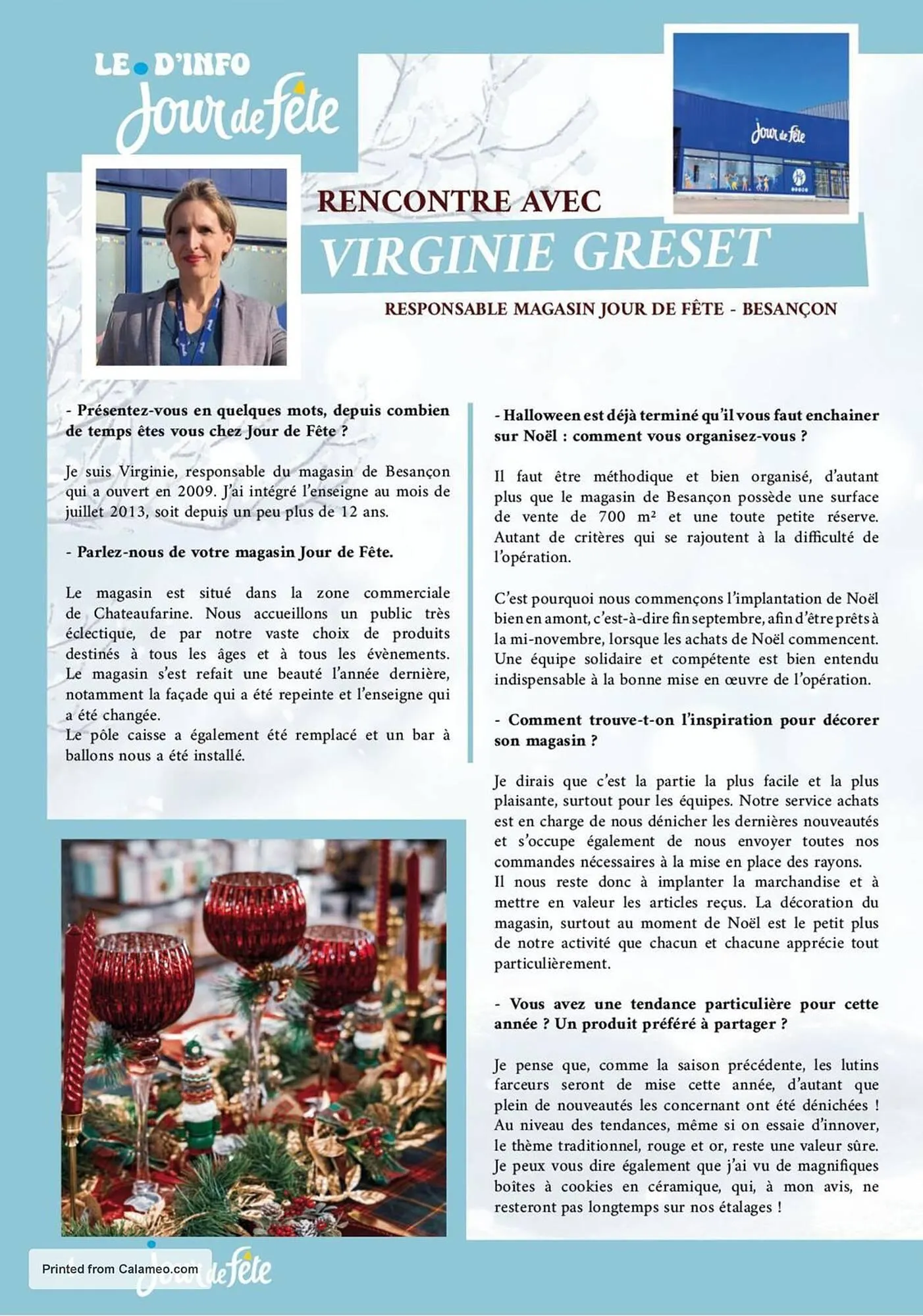 Catalogue Jour de Fête du 6 novembre au 1 janvier 2026 - Catalogue page 4