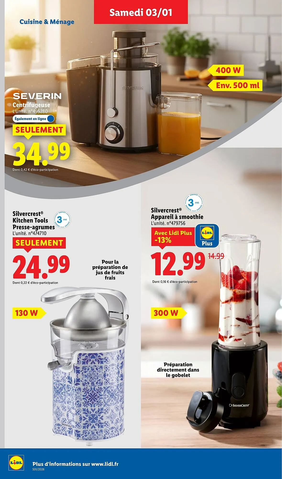 Catalogue Lidl du 3 janvier au 7 janvier 2026 - Catalogue page 36