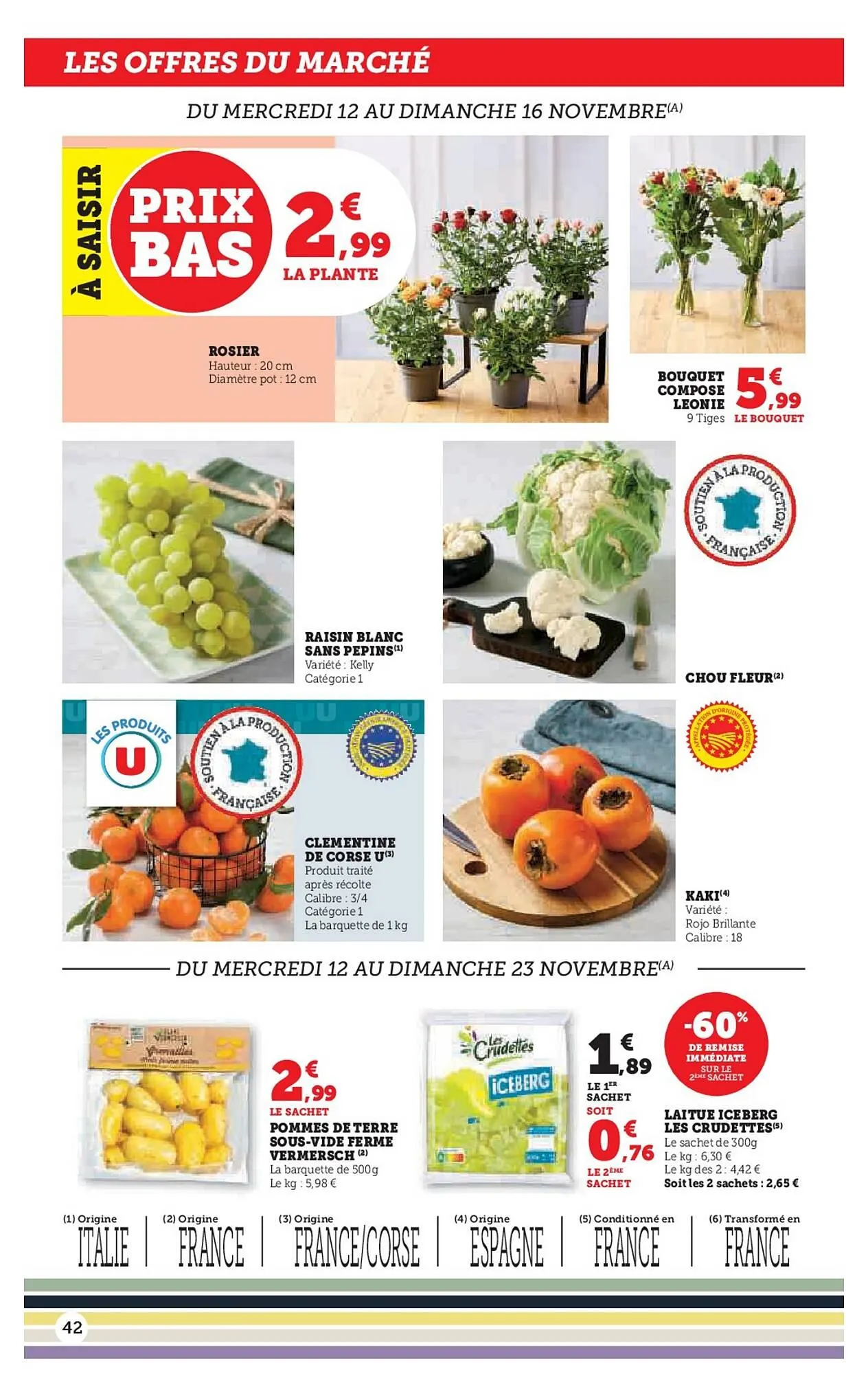 Catalogue Super U du 12 novembre au 23 novembre 2025 - Catalogue page 42