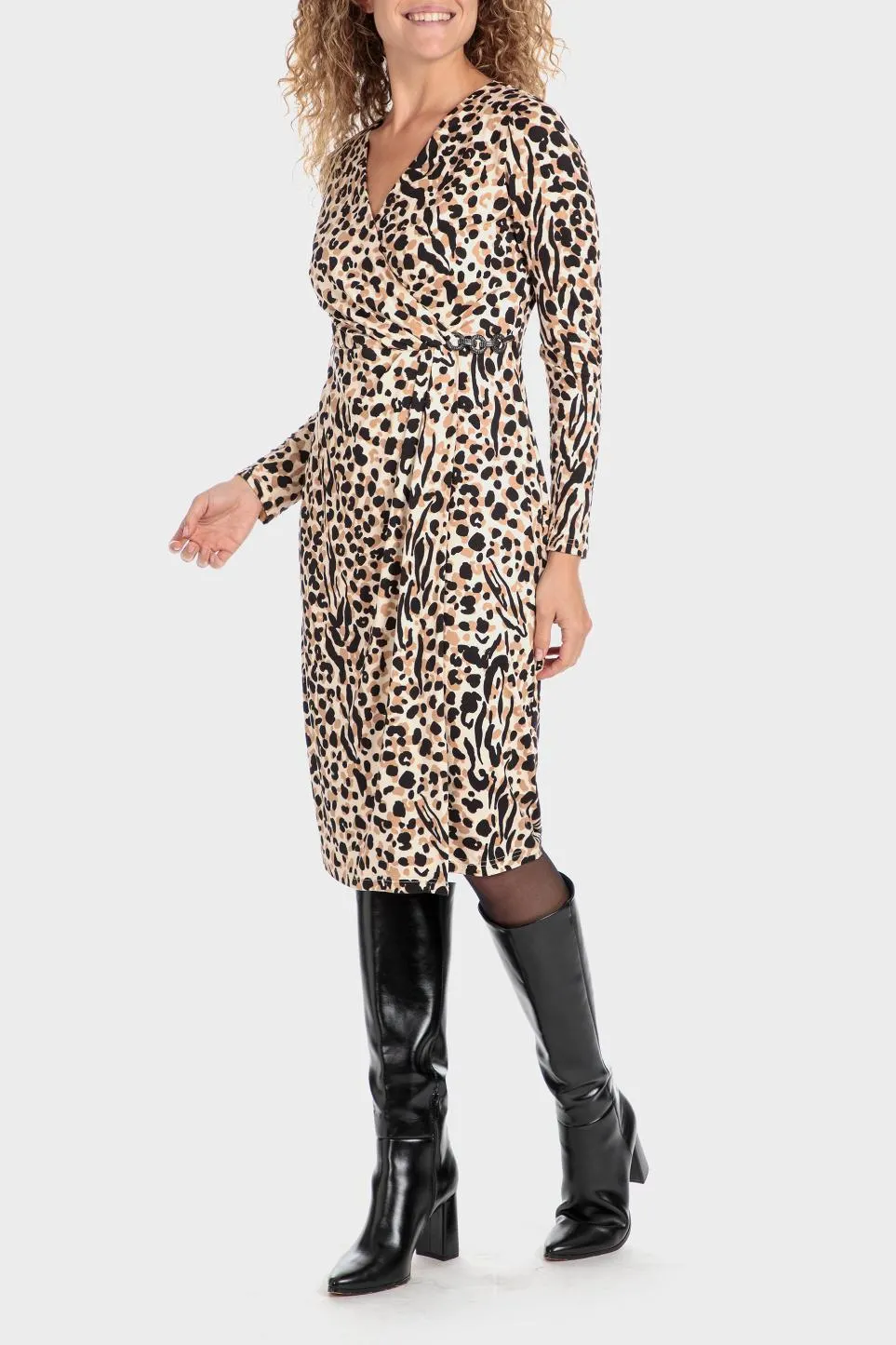 Robe animal print