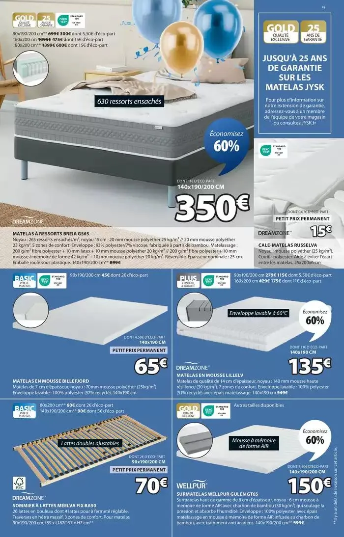 Offres exceptionnelles du 25 mars au 12 mai 2025 - Catalogue page 9