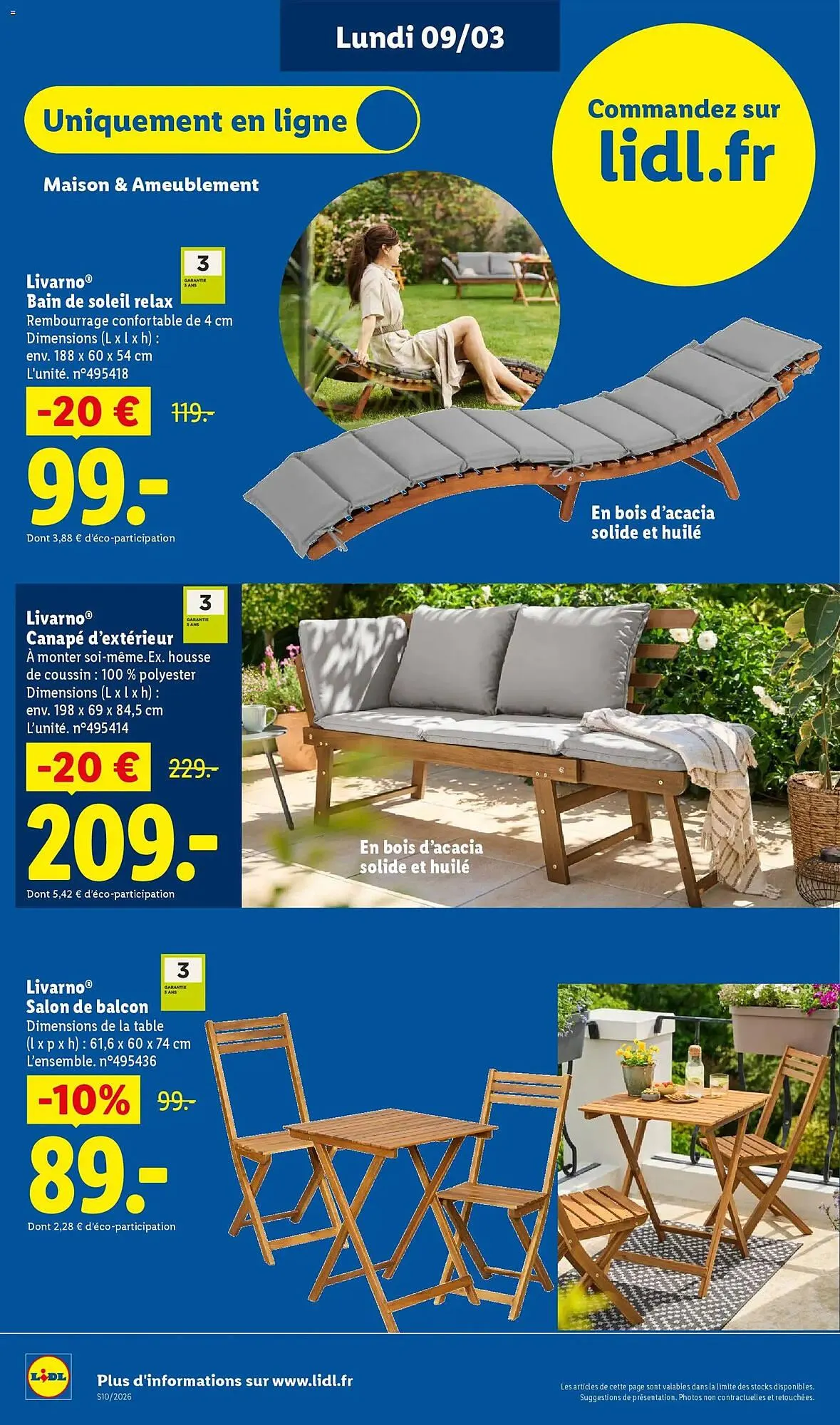 Catalogue Lidl du 9 mars au 12 mars 2026 - Catalogue page 2