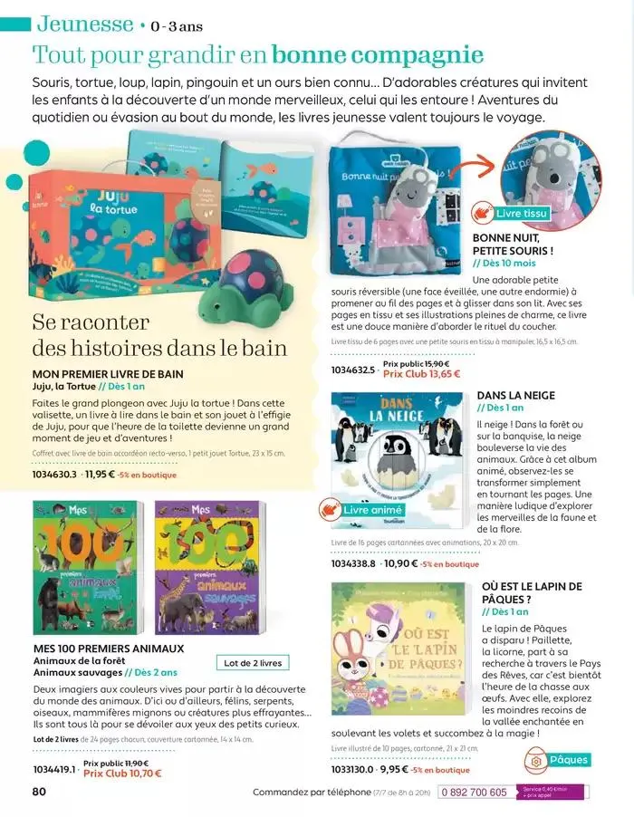 Mars - Avril 2025 du 4 mars au 30 avril 2025 - Catalogue page 80