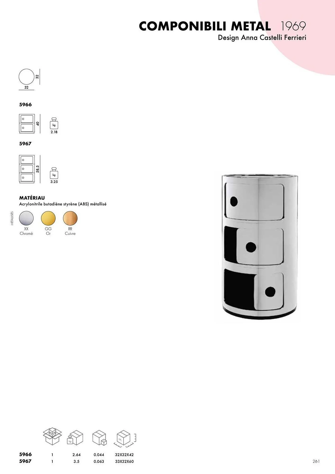 Catalogue Kartell du 4 février au 31 décembre 2026 - Catalogue page 263