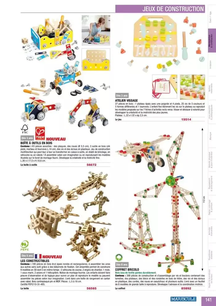 Education And Loisirs Majuscule 2025 du 5 mars au 31 décembre 2025 - Catalogue page 165
