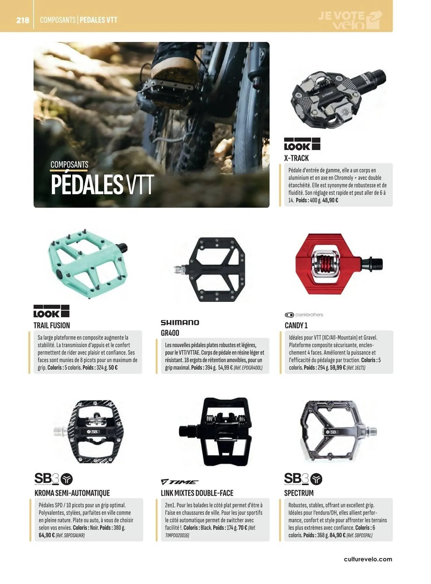 Catalogue Culture Vélo du 19 décembre au 31 décembre 2026 - Catalogue page 218