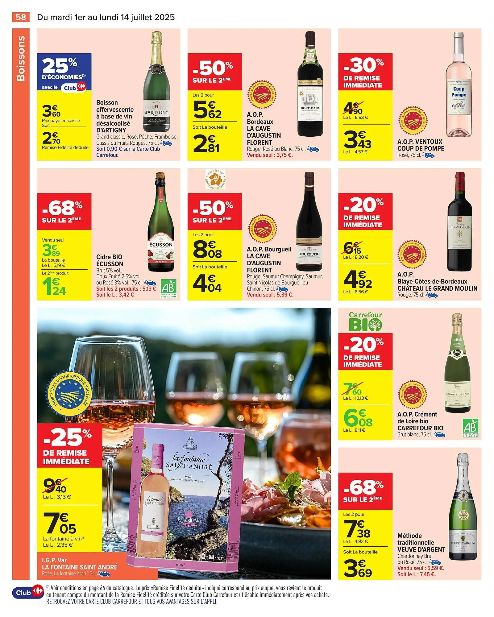 Catalogue Carrefour du 1 juillet au 14 juillet 2025 - Catalogue page 60