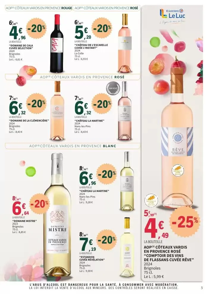 FOIRE AUX VINS DE PRINTEMPS du 20 mai au 7 juin 2025 - Catalogue page 5