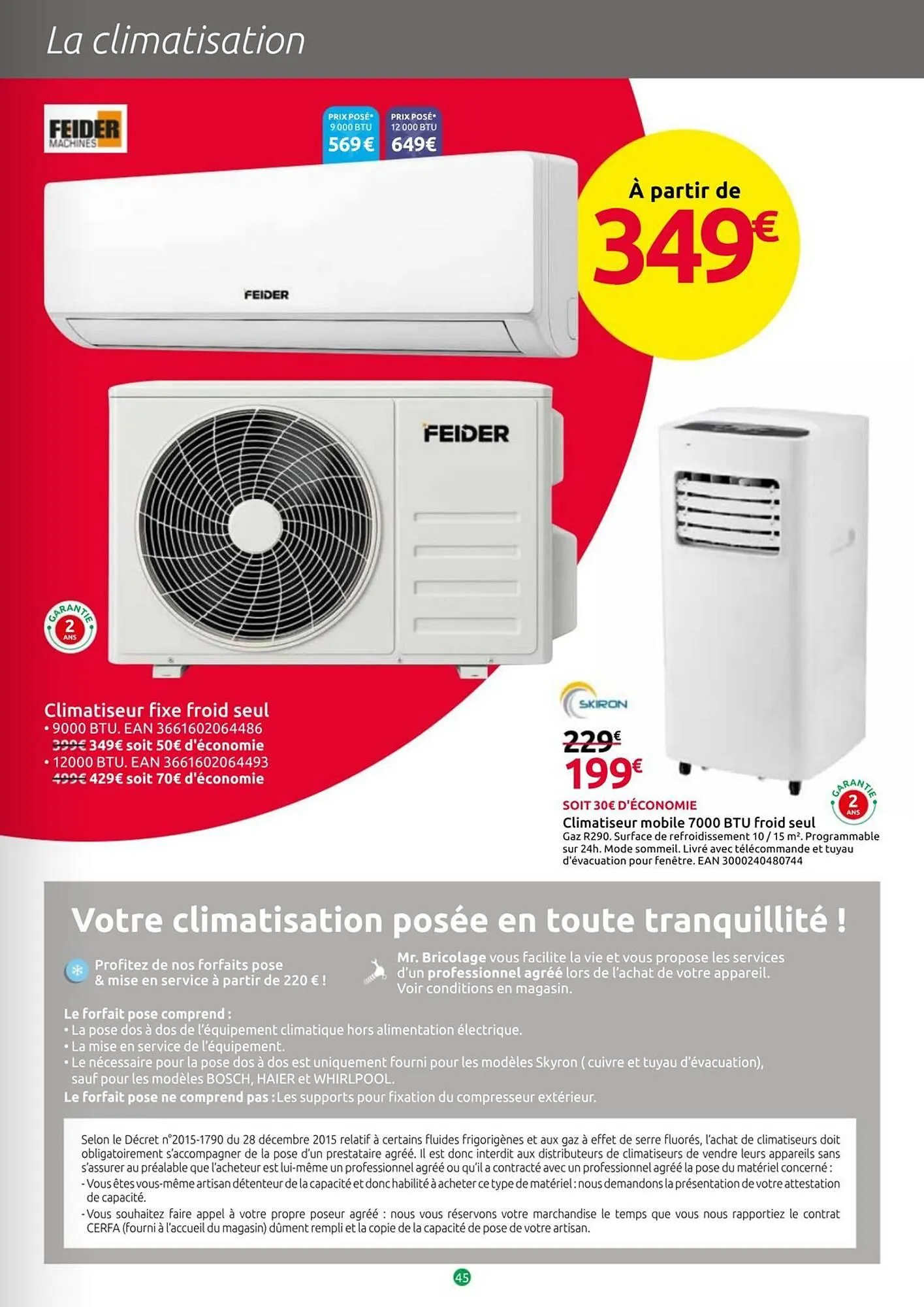Catalogue Mr Bricolage du 18 février au 15 mars 2026 - Catalogue page 45