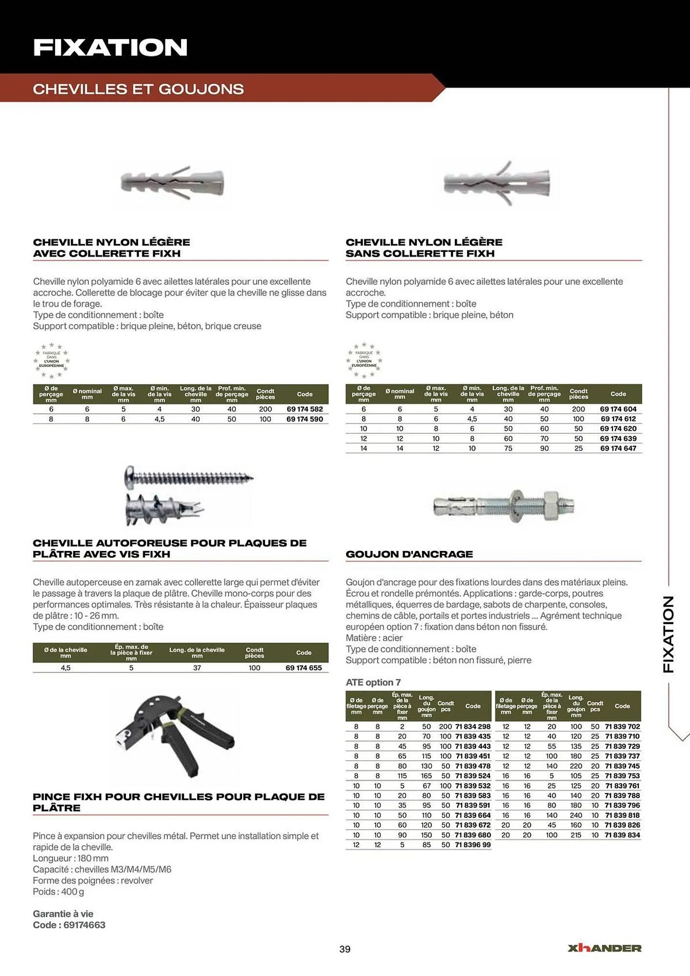 Catalogue Prolians du 2 septembre au 31 décembre 2025 - Catalogue page 39