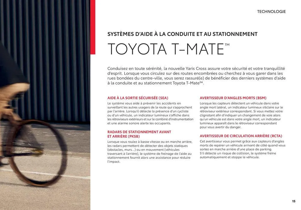 Toyota Yaris Cross  du 18 juin au 18 juin 2025 - Catalogue page 15