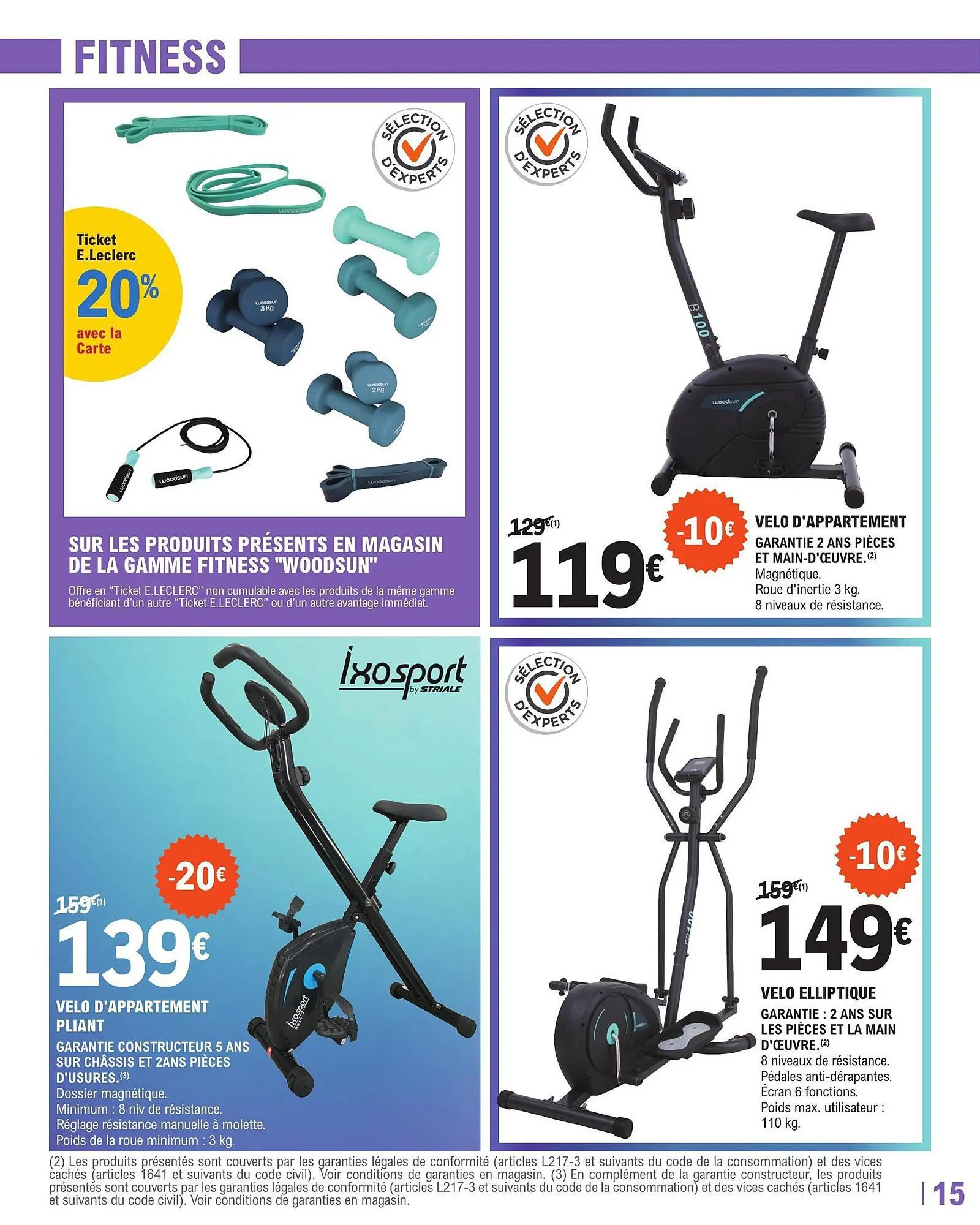 Catalogue E.Leclerc Sport du 12 février au 2 mars 2024 - Catalogue page 15